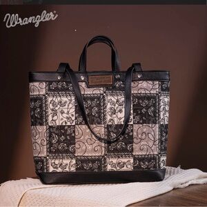 Wrangler Paisley Bag  NWT